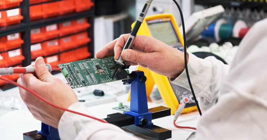 elektrik elektronik firmaları için teknik servis programı